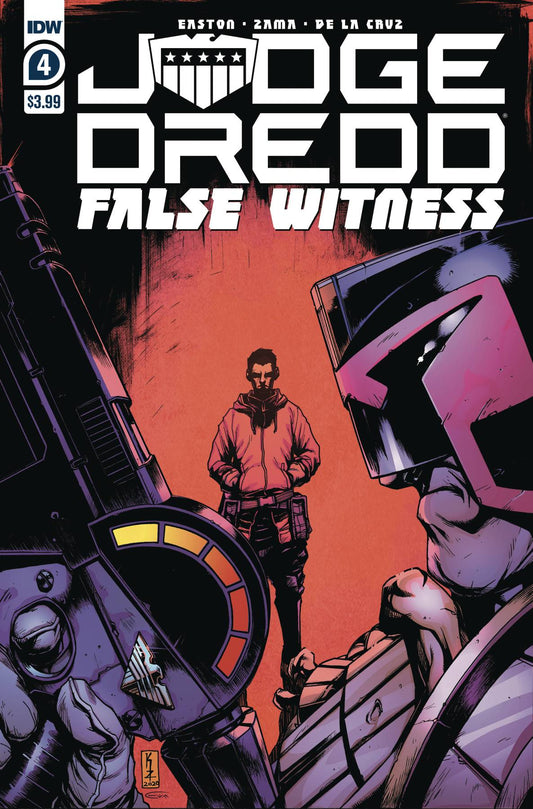 JUDGE DREDD FALSE WITNESS #4 (OF 4) CVR A ZAMA - Comicbookeroo