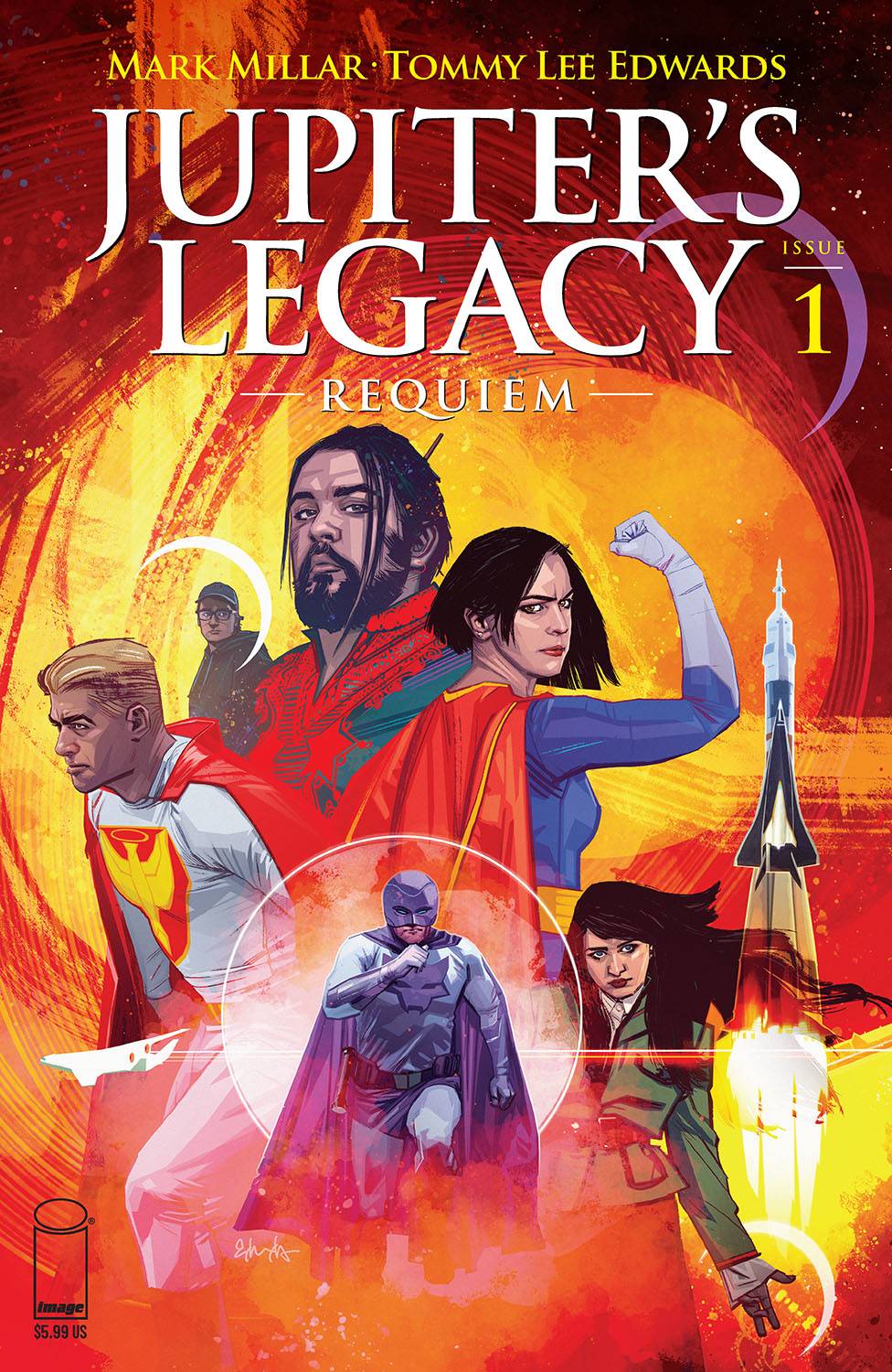 JUPITERS LEGACY REQUIEM #1 (OF 5) CVR A EDWARDS (MR) - Comicbookeroo