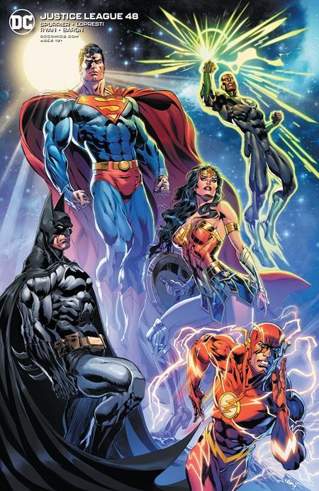 JUSTICE LEAGUE #48 CLAUDIO CASTELLINI VAR ED - Comicbookeroo