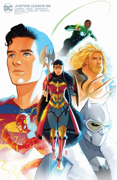 JUSTICE LEAGUE #58 CVR B JEN BARTEL VAR (ENDLESS WINTER) - Comicbookeroo
