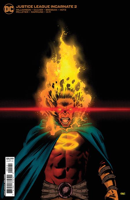 JUSTICE LEAGUE INCARNATE #2 (OF 5) CVR B JORGE FORNES CARD STOCK VAR - Comicbookeroo