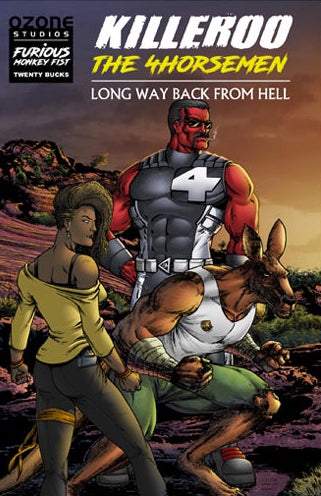 KILLEROO / THE 4HORSEMEN: Long Way back from Hell CVR B DARREN CLOSE - Comicbookeroo