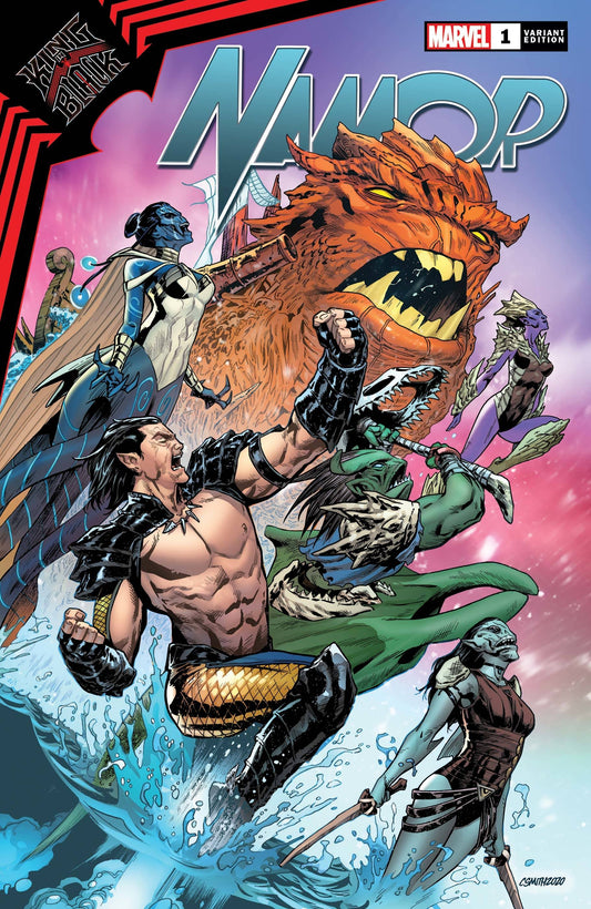 KING IN BLACK NAMOR #1 (OF 5) SMITH VAR - Comicbookeroo
