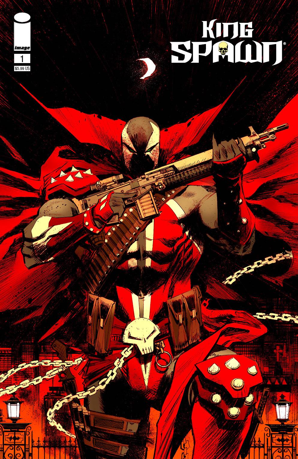 KING SPAWN #1 CVR D MURPHY - Comicbookeroo