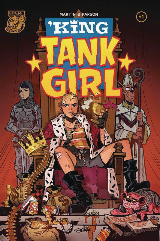 KING TANK GIRL #1 (OF 5) CVR A PARSON - Comicbookeroo