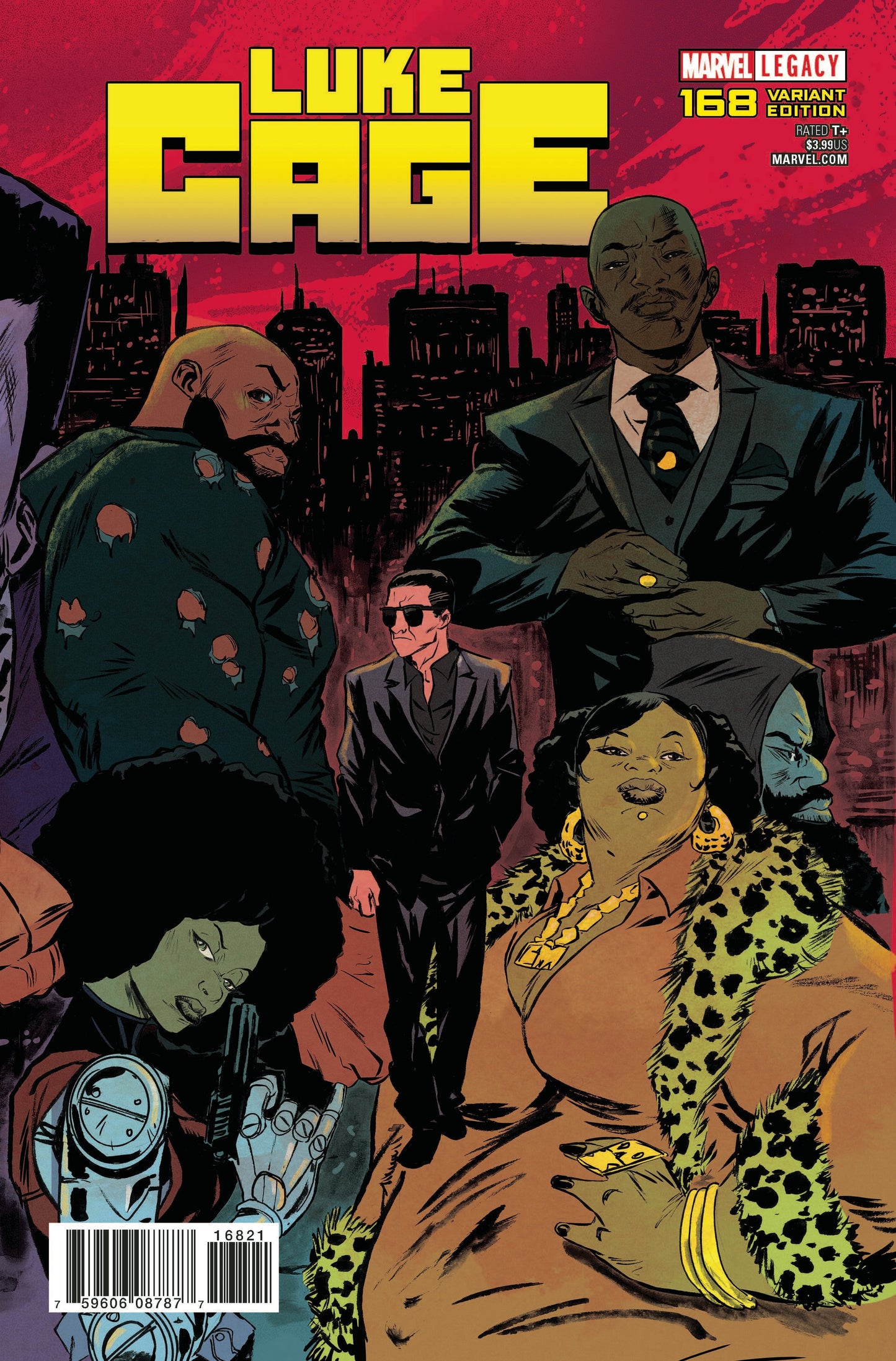 LUKE CAGE #168 1:15 GREENE CONNECTING INCV LEG - Comicbookeroo