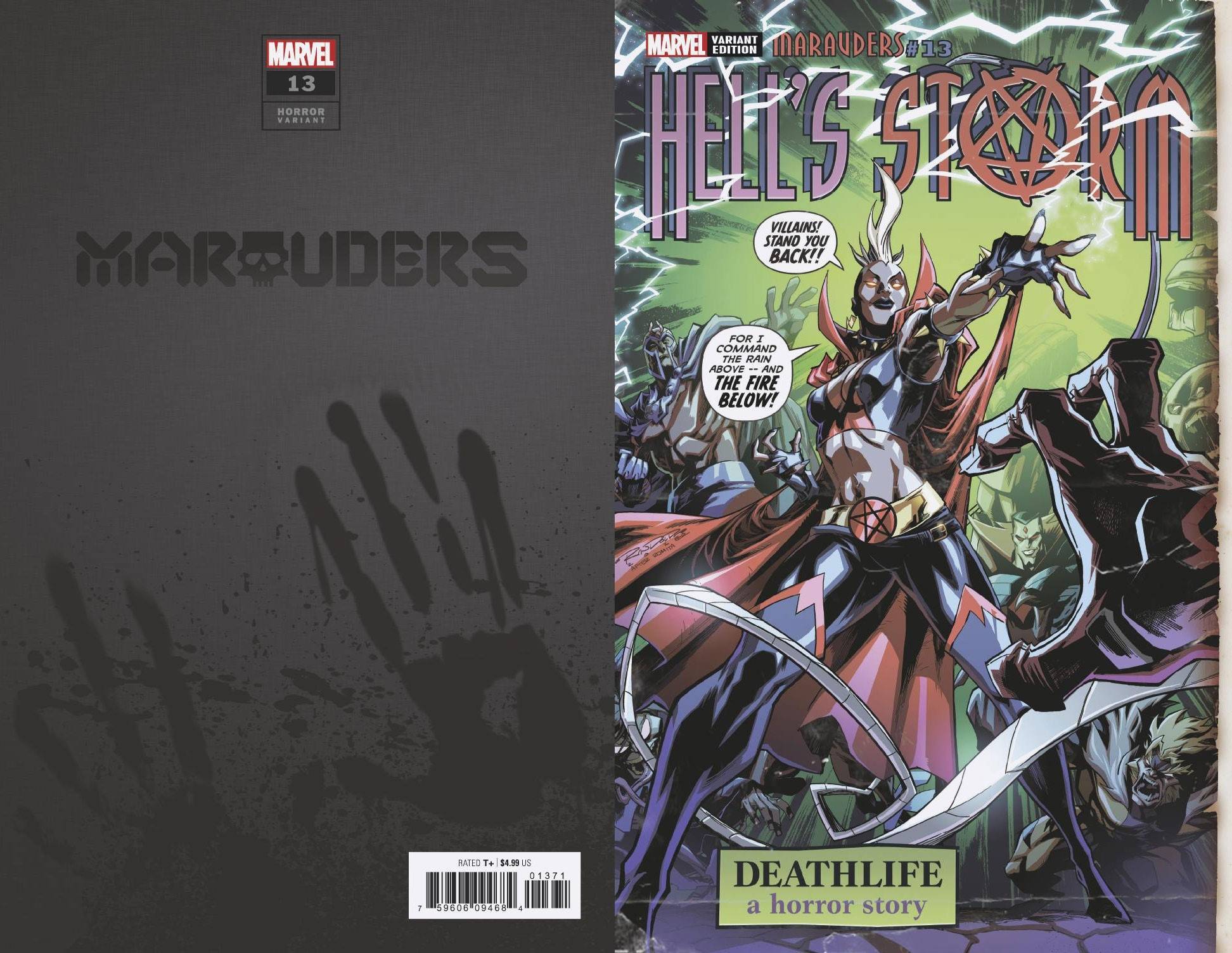 MARAUDERS (2019) #13 RANDOLPH HELLS STORM HORROR VAR XOS - Comicbookeroo