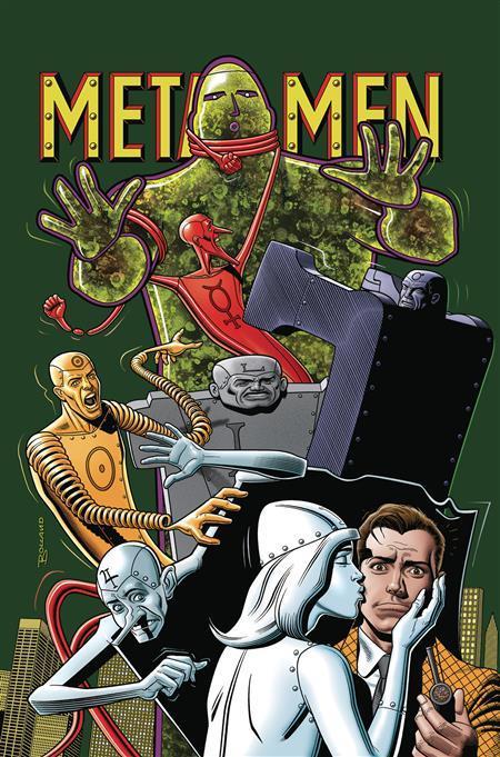 METAL MEN #9 (OF 12) CARD STOCK BRIAN BOLLAND VAR ED - Comicbookeroo