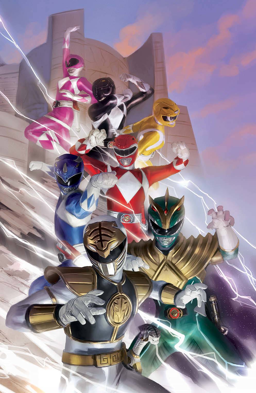 MIGHTY MORPHIN POWER RANGERS #100 CVR J UNLOCKABLE VAR ONE PER STORE ONE PER STORE - Comicbookeroo