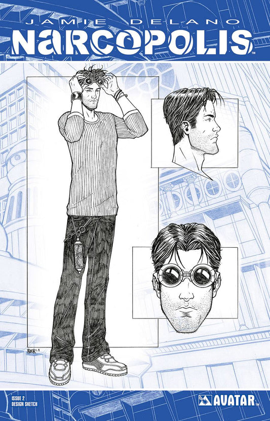 NARCOPOLIS #2 DESIGN SKETCH VAR (MR) - Comicbookeroo
