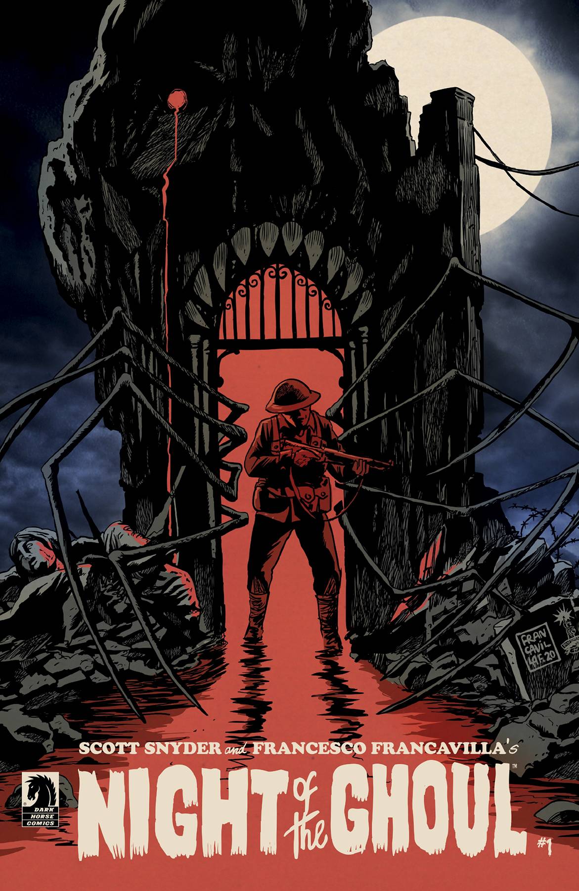 NIGHT OF THE GHOUL #1 (OF 3) CVR A FRANCAVILLA - Comicbookeroo