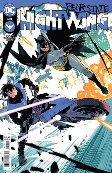 NIGHTWING #84 CVR A BRUNO REDONDO (FEAR STATE) - Comicbookeroo