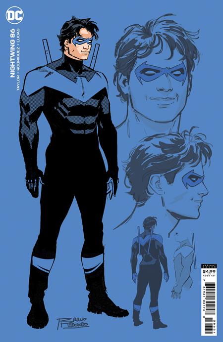 NIGHTWING #86 CVR C INC 1:25 BRUNO REDONDO CARD STOCK VAR (FEAR STATE) - Comicbookeroo