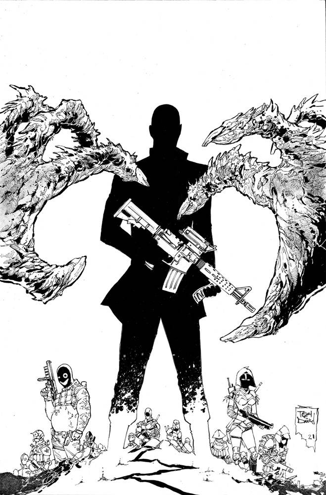 NOCTERRA #5 CVR E 1:10 INCV DANIEL B&W (MR) - Comicbookeroo