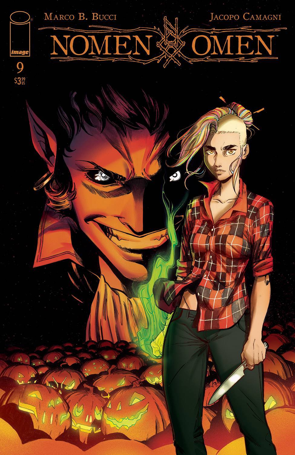 NOMEN OMEN #9 (OF 15) CVR A CAMAGNI (MR) - Comicbookeroo
