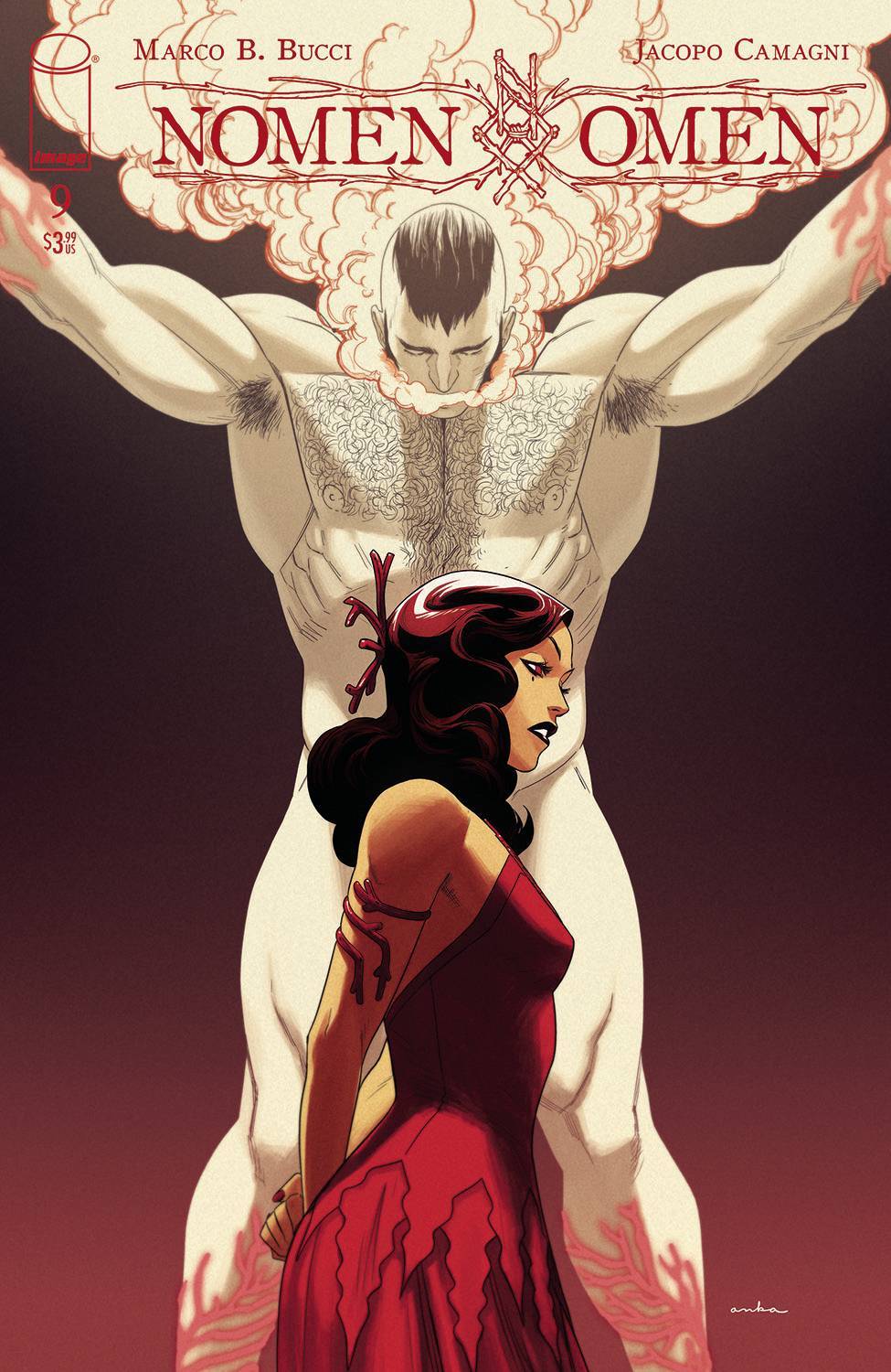 NOMEN OMEN #9 (OF 15) CVR B ANKA (MR) - Comicbookeroo