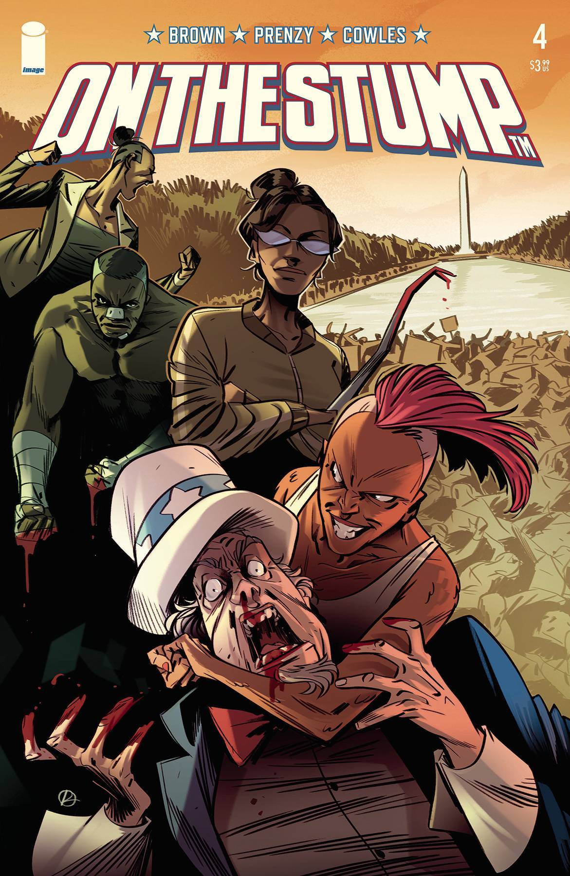 ON THE STUMP #4 CVR A PRENZY (MR) - Comicbookeroo