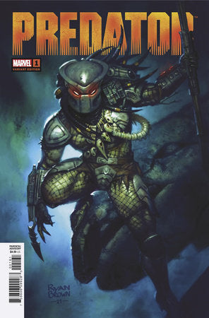 PREDATOR (2022) #1 BROWN VAR 1:25 INCV - Comicbookeroo