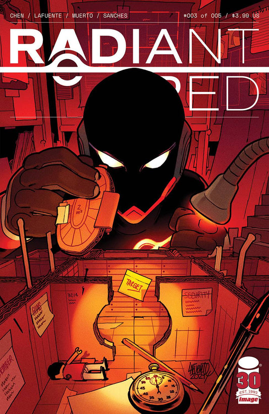 RADIANT RED #3 (OF 5) CVR A LAFUENTE & MUERTO - Comicbookeroo