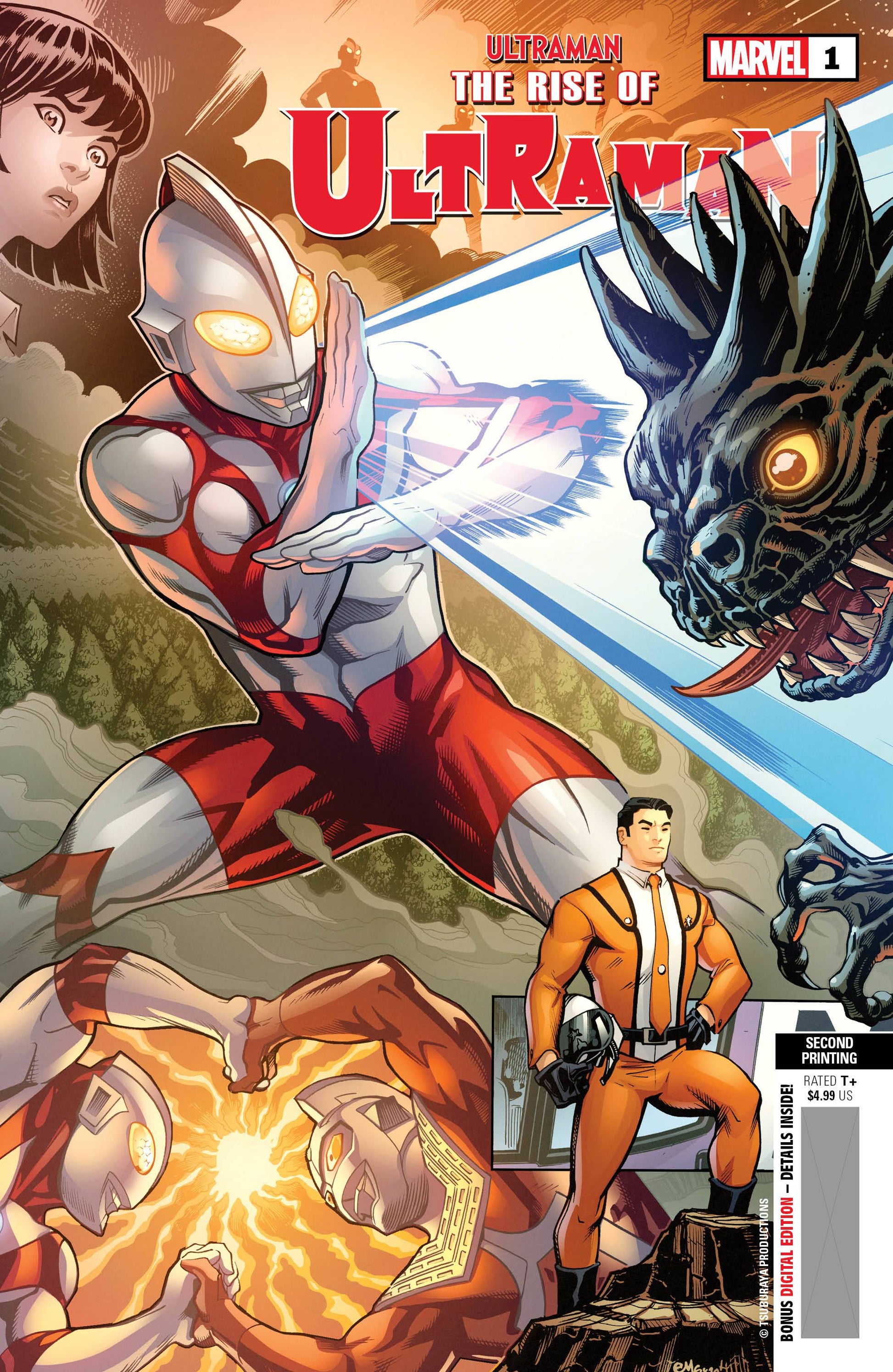 RISE OF ULTRAMAN #1 (OF 5) 2ND PTG MCGUINNESS VAR - Comicbookeroo