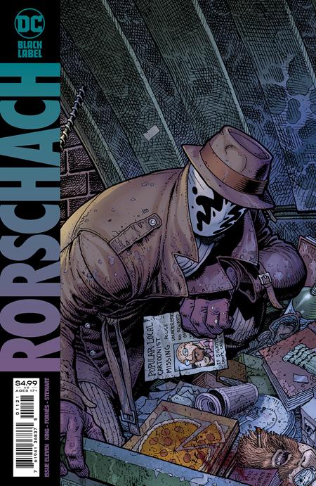 RORSCHACH #11 (OF 12) CVR B ARTHUR ADAMS VAR (MR) - Comicbookeroo
