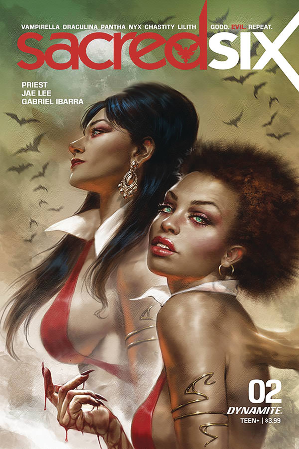 SACRED SIX #2 CVR B PARILLO - Comicbookeroo