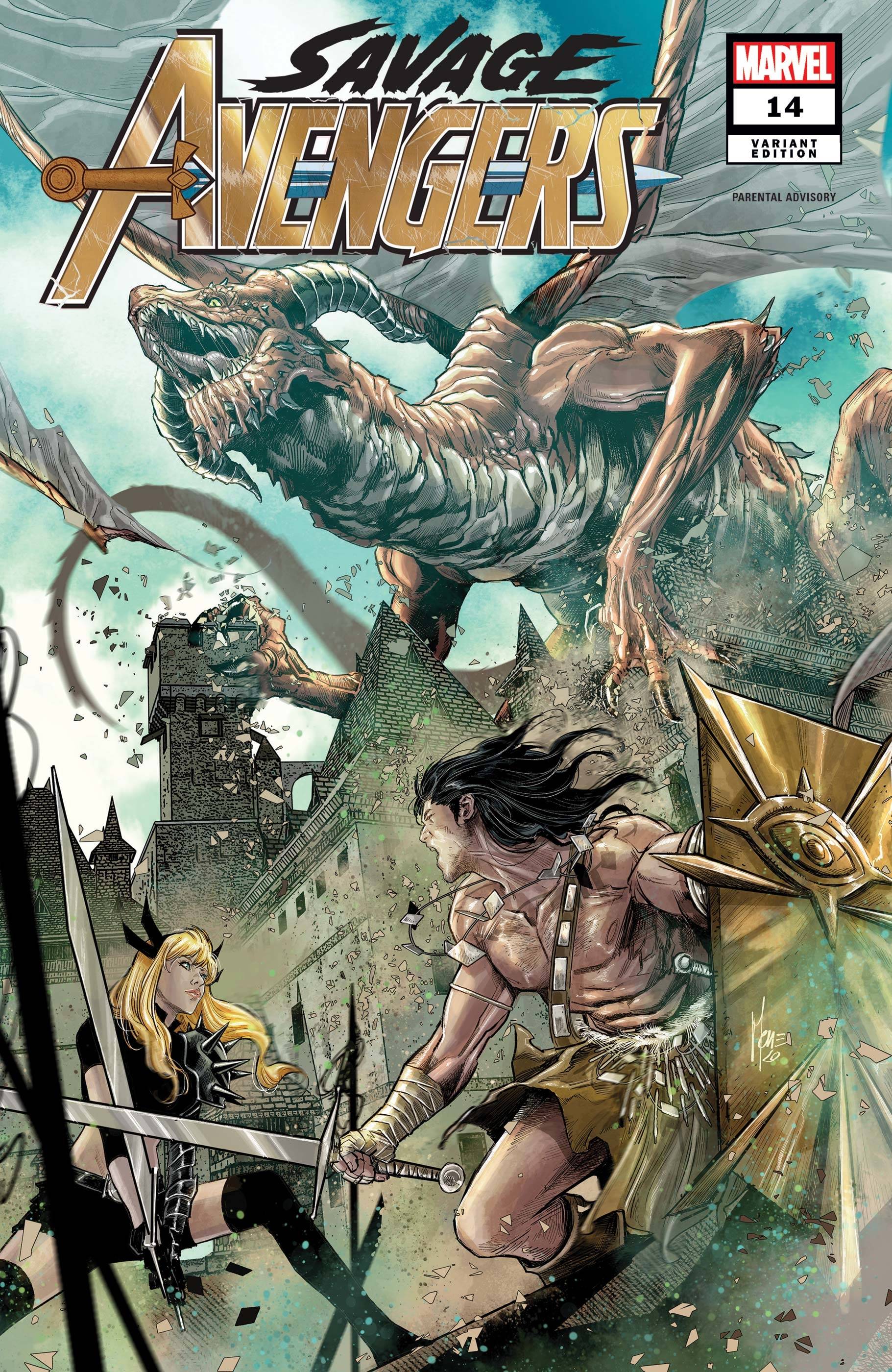 SAVAGE AVENGERS (2019) #14 CHECCHETTO VAR - Comicbookeroo