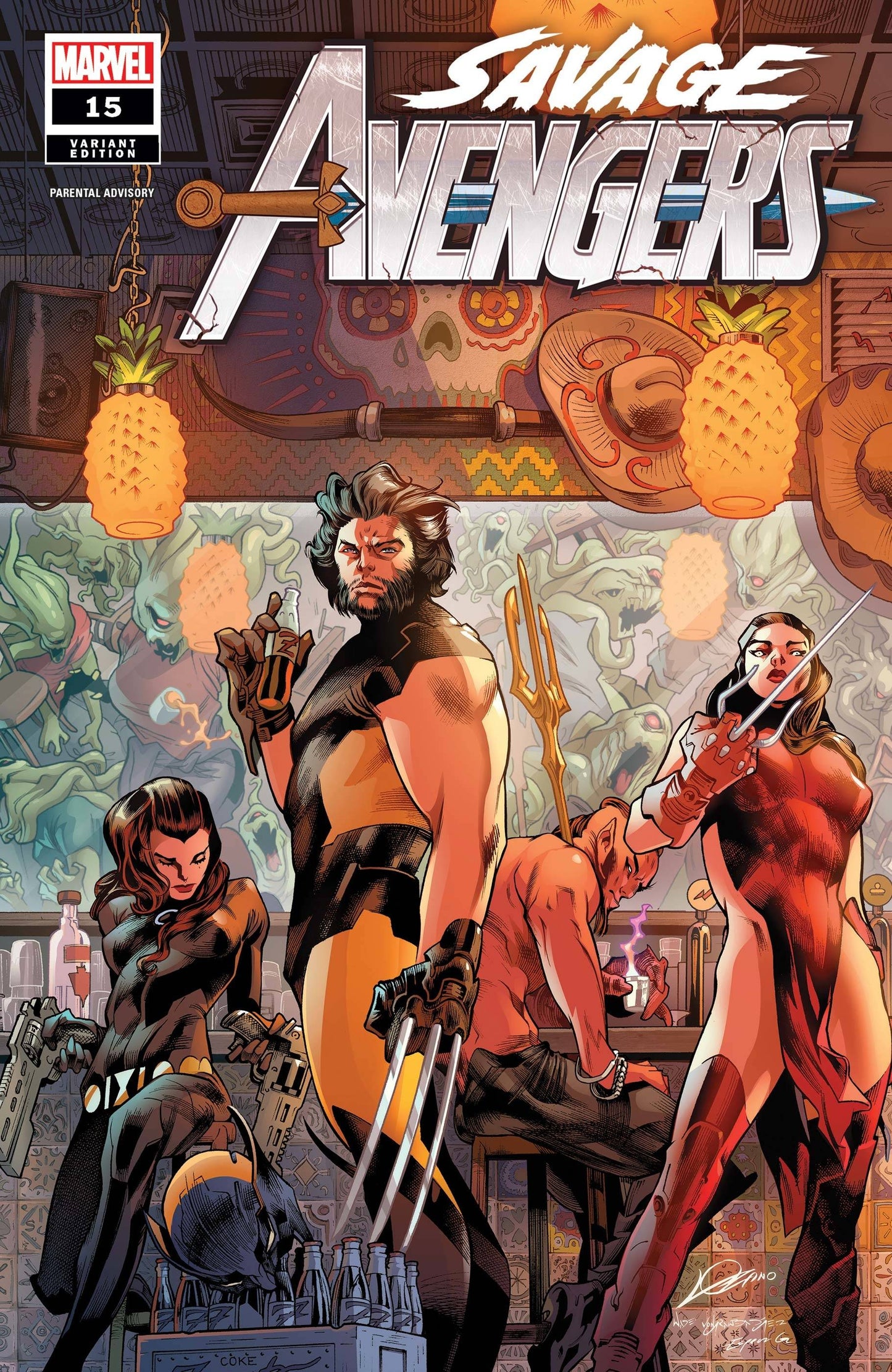 SAVAGE AVENGERS (2019) #15 LOZANO VAR - Comicbookeroo