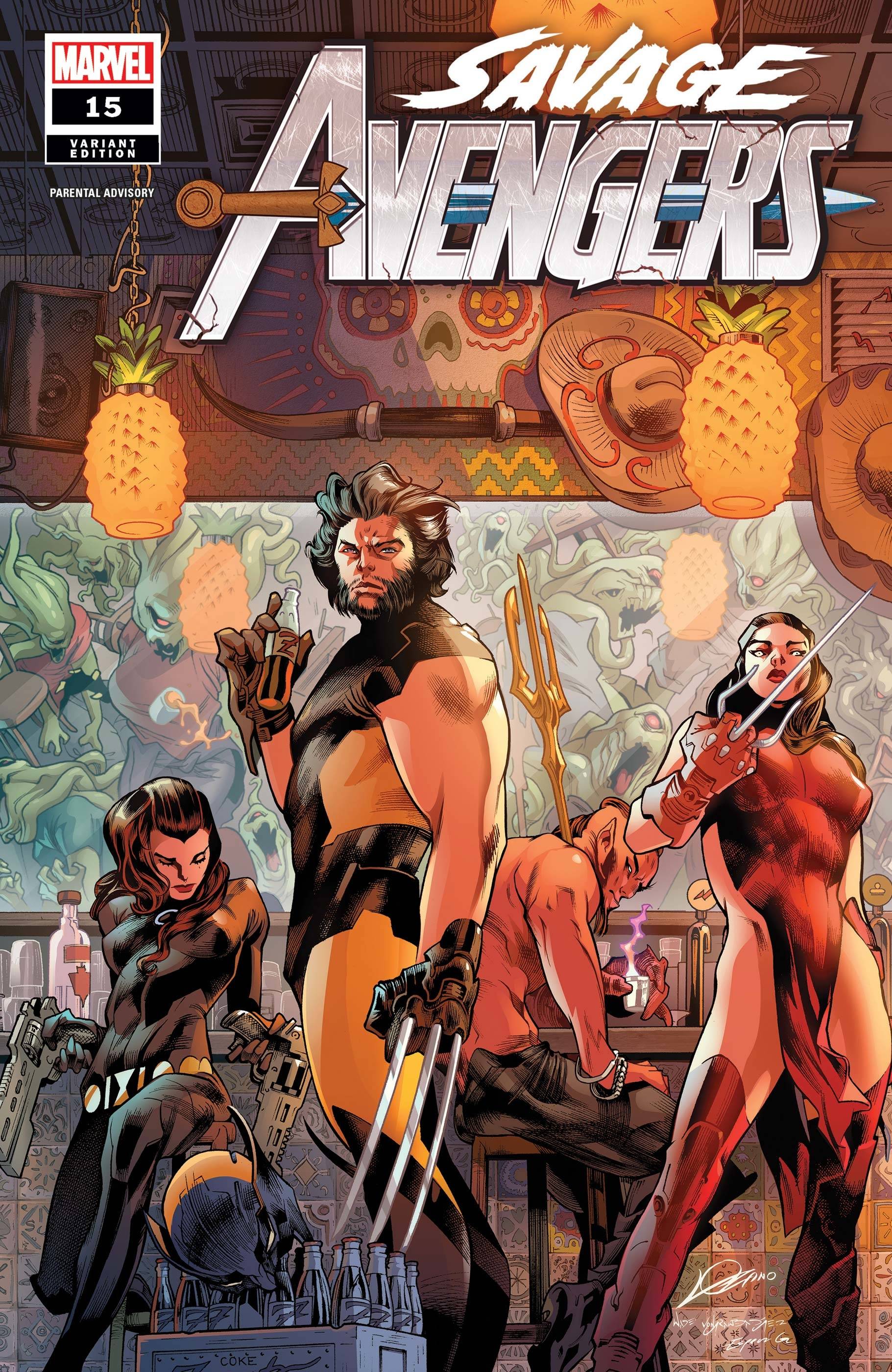 SAVAGE AVENGERS (2019) #15 LOZANO VAR - Comicbookeroo