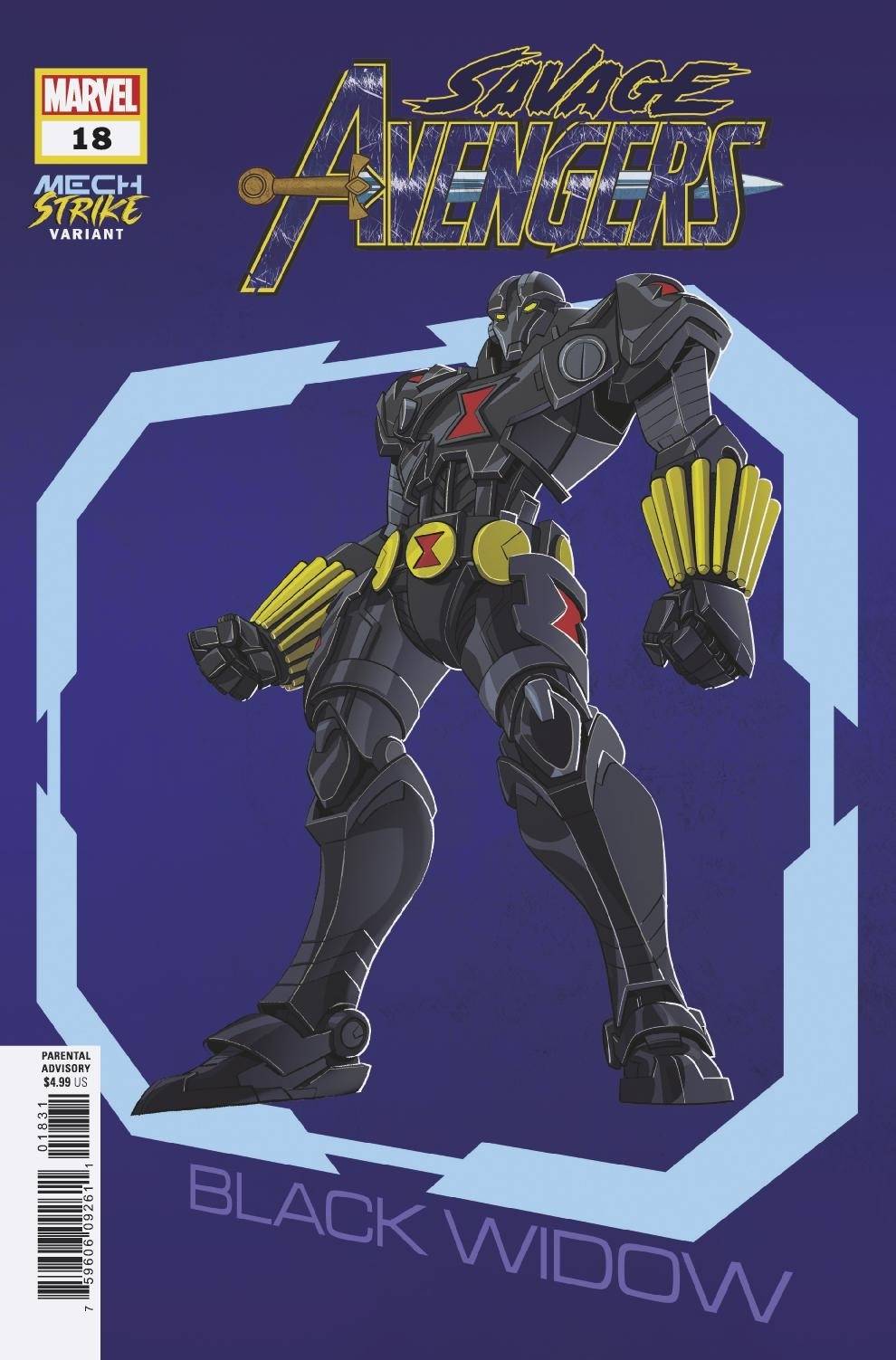 SAVAGE AVENGERS (2019) #18 CASTELLANI AVENGERS MECH STRIKE VAR KIB - Comicbookeroo