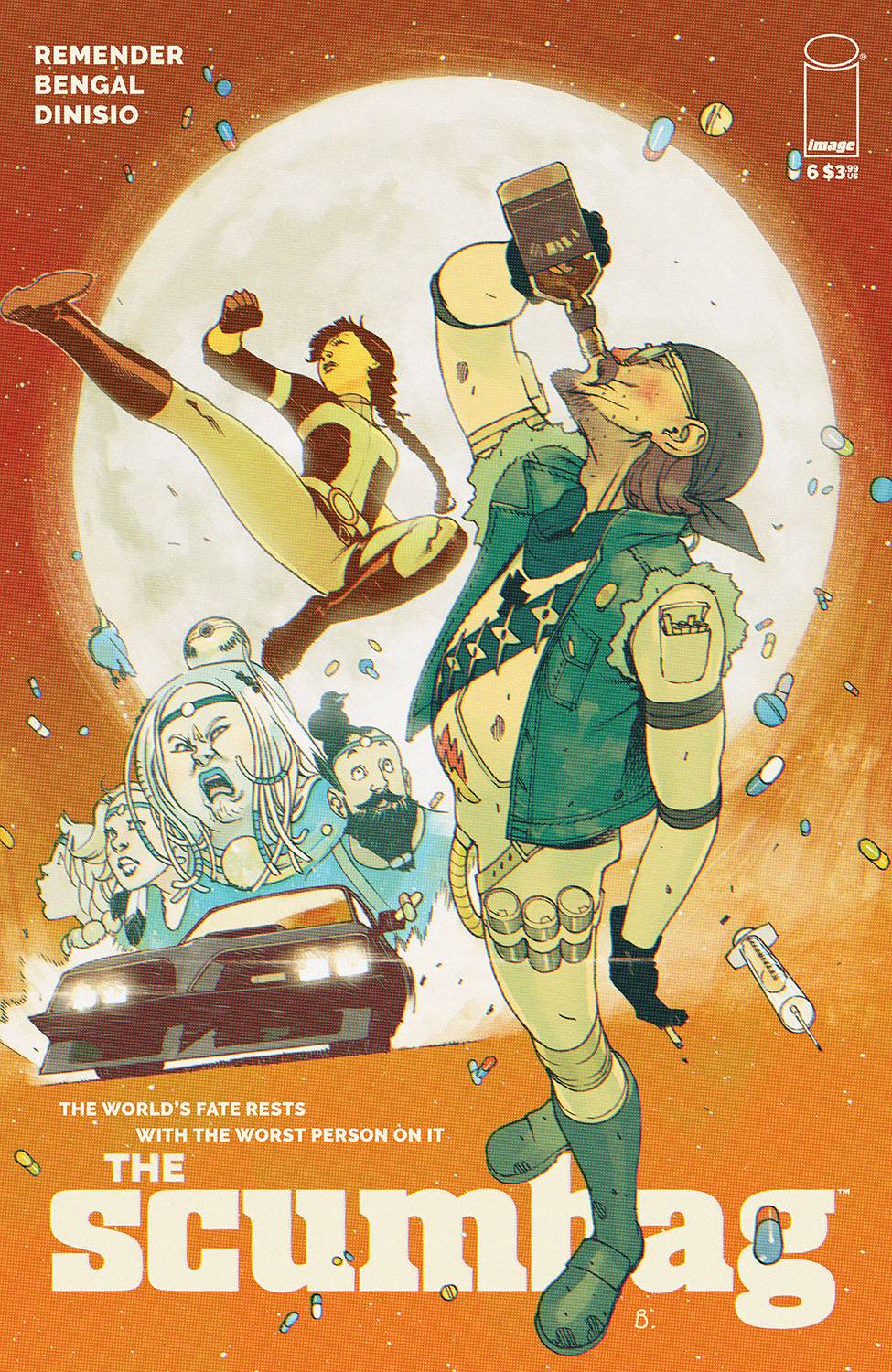 SCUMBAG #6 CVR A BENGAL (MR) - Comicbookeroo