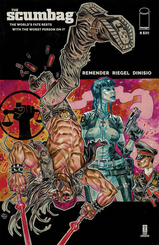 SCUMBAG #8 CVR A RIEGEL & DINISIO (MR) - Comicbookeroo