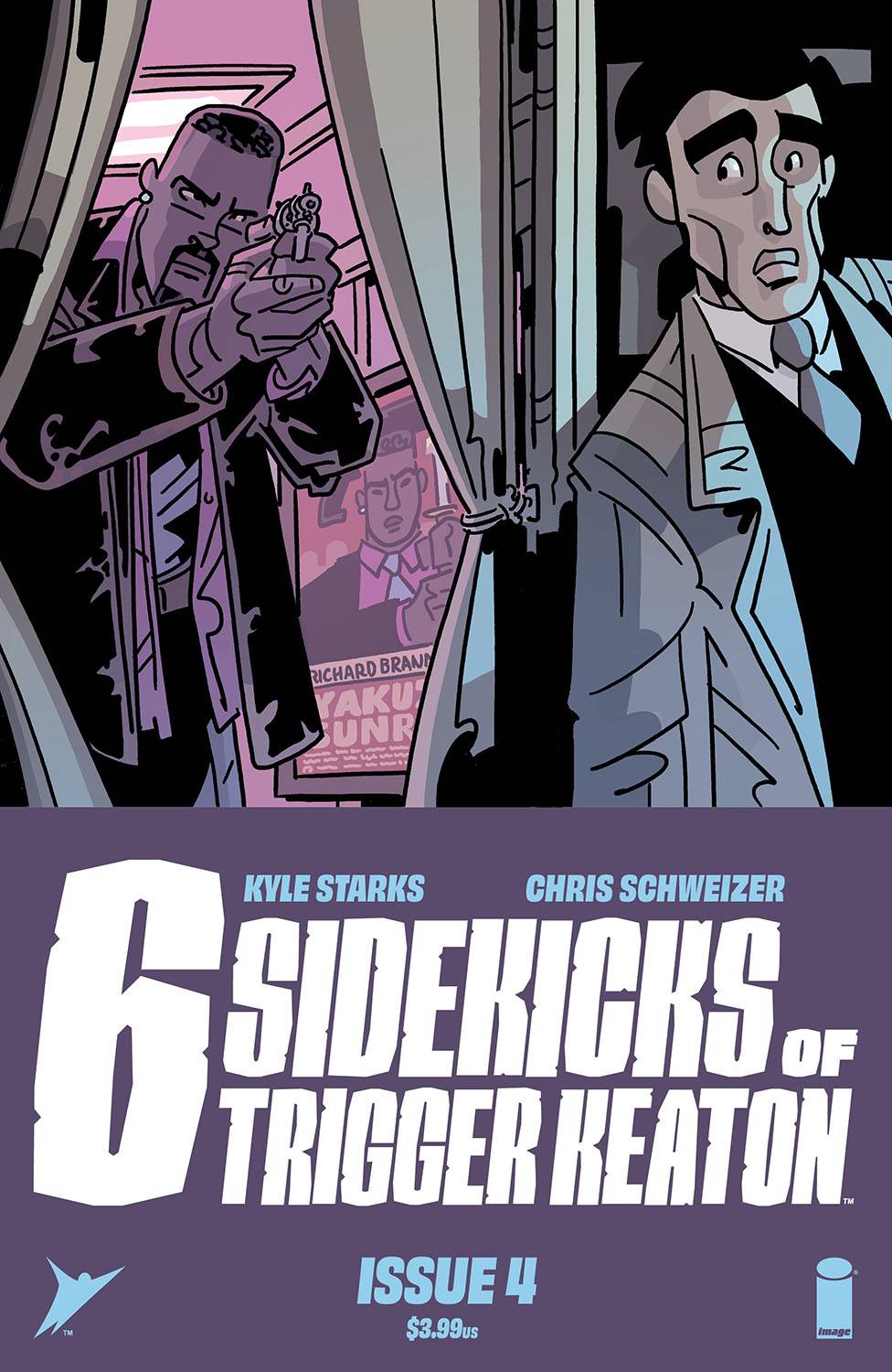 SIX SIDEKICKS OF TRIGGER KEATON #4 CVR A SCHWEIZER (MR) - Comicbookeroo