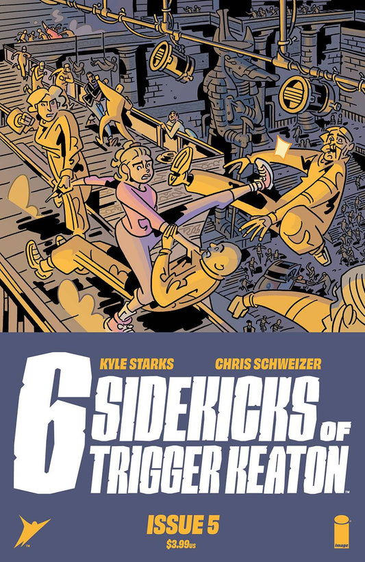SIX SIDEKICKS OF TRIGGER KEATON #5 CVR A SCHWEIZER (MR) - Comicbookeroo