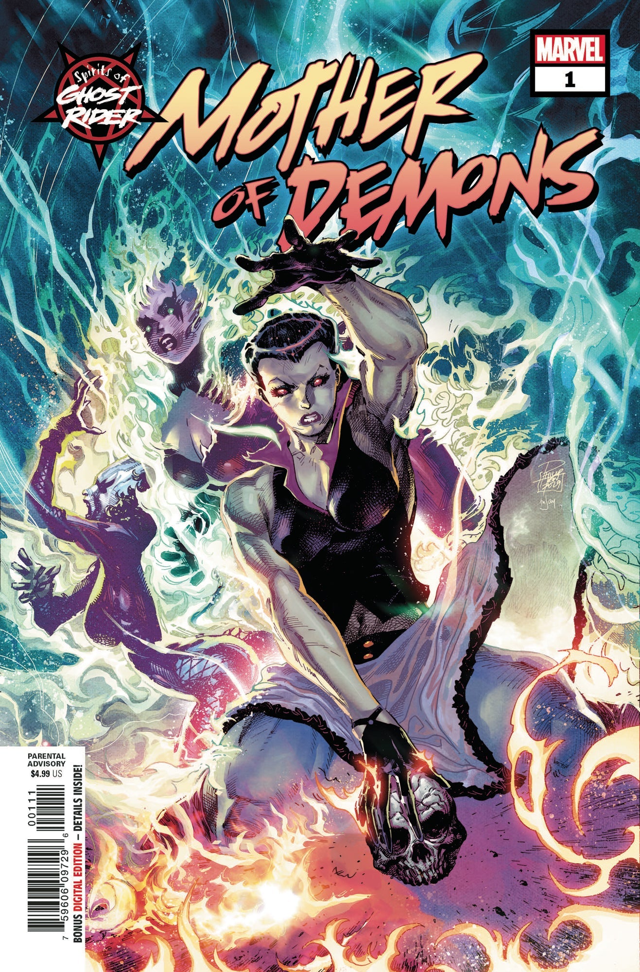 SPIRITS GHOST RIDER MOTHER OF DEMONS #1 - Comicbookeroo