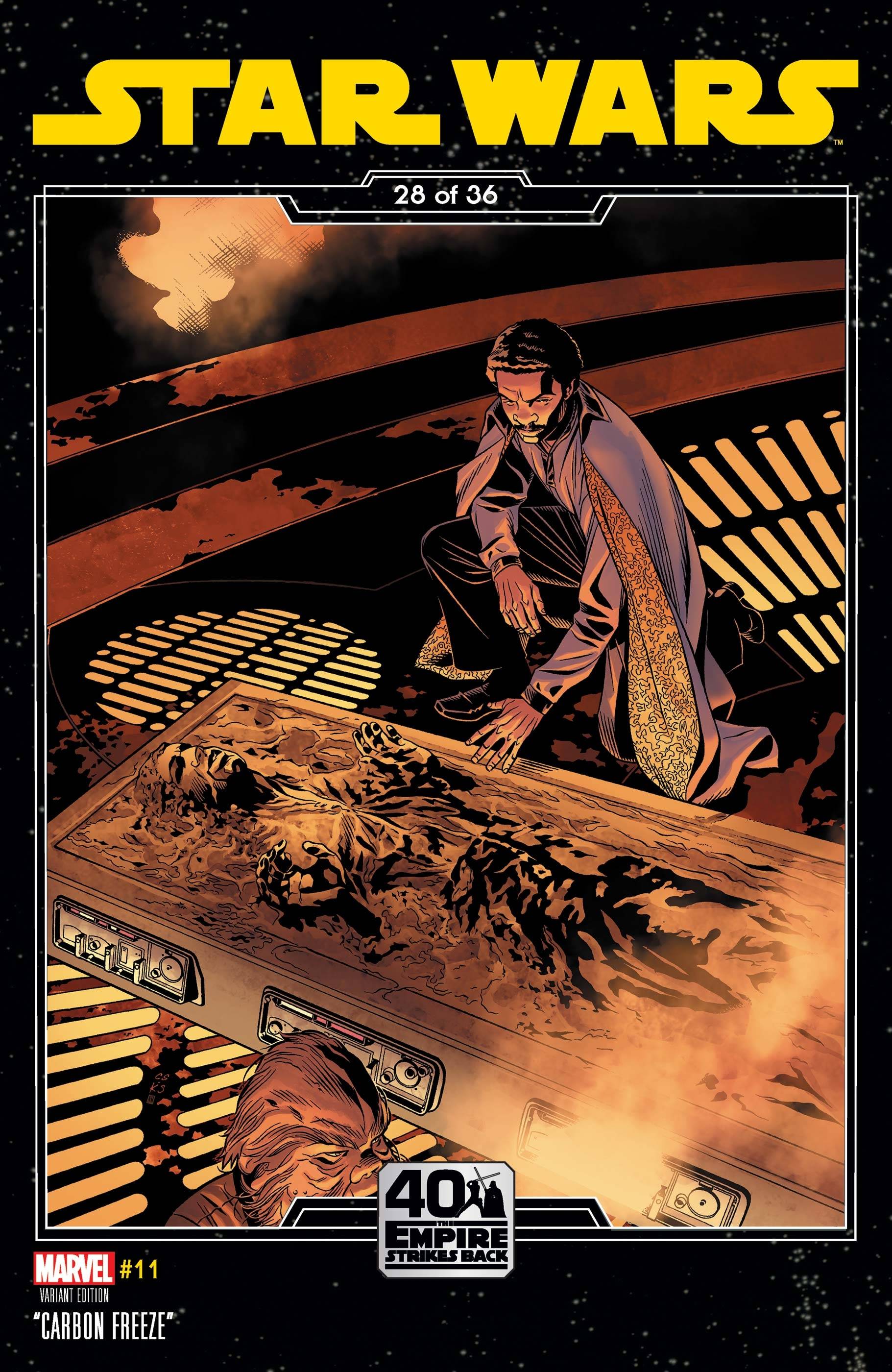 STAR WARS #11 SPROUSE EMPIRE STRIKES BACK VAR - Comicbookeroo