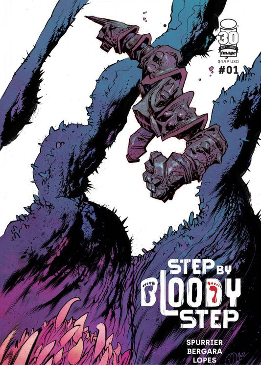 STEP BY BLOODY STEP #1 (OF 4) CVR E 1:25 INCV HARREN - Comicbookeroo