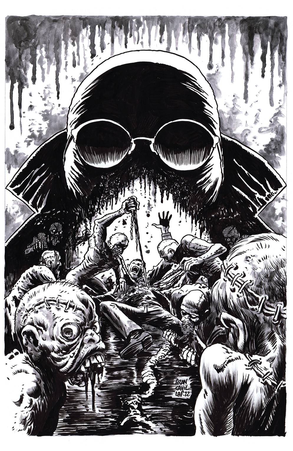 STUFF OF NIGHTMARES #1 (OF 4) CVR L UNLOCKABLE FRANCAVILLA ONE PER STORE ONE PER STORE - Comicbookeroo