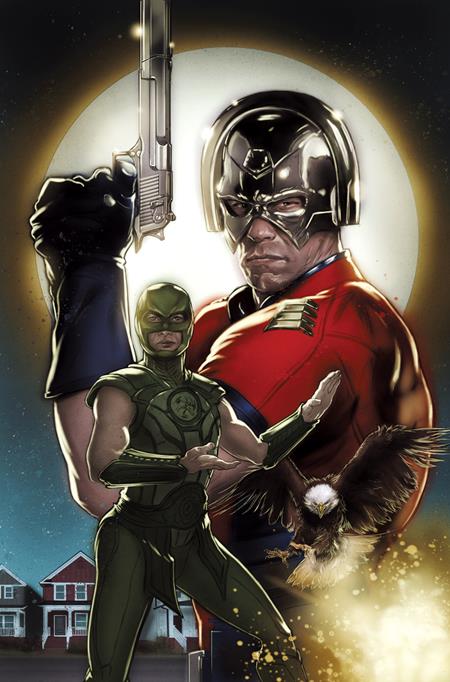 SUICIDE SQUAD KING SHARK #5 (OF 6) CVR C KAARE ANDREWS PEACEMAKER CARD STOCK VAR - Comicbookeroo