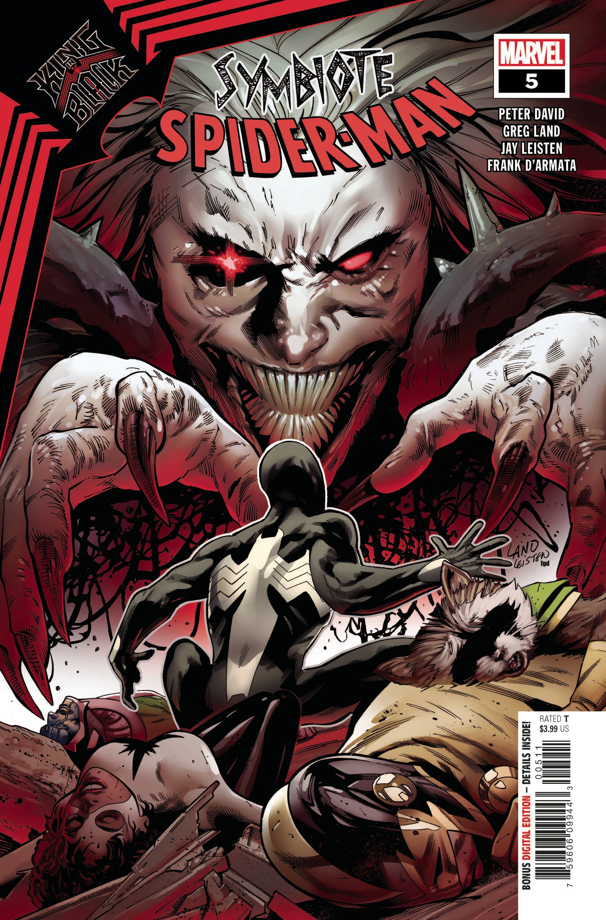SYMBIOTE SPIDER-MAN KING IN BLACK #5 (OF 5) - Comicbookeroo