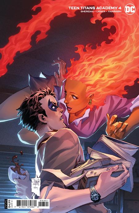 TEEN TITANS ACADEMY #4 CVR B PHILIP TAN CARD STOCK VAR - Comicbookeroo