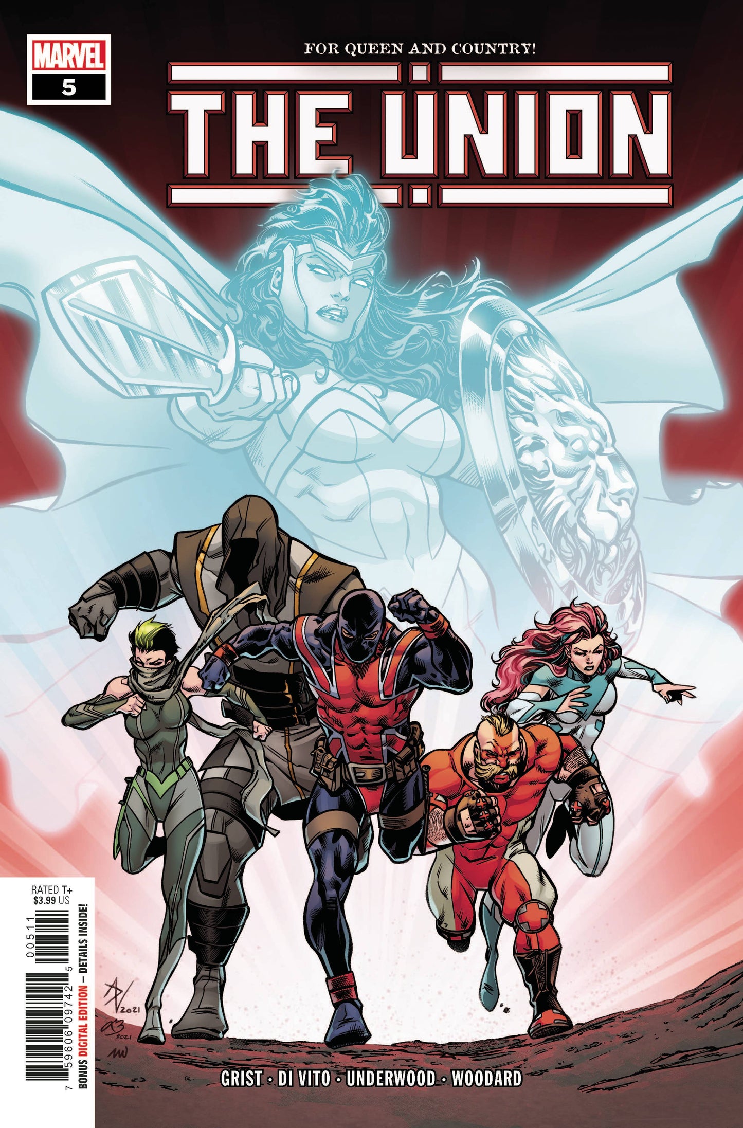 THE UNION #5 (OF 5) - Comicbookeroo