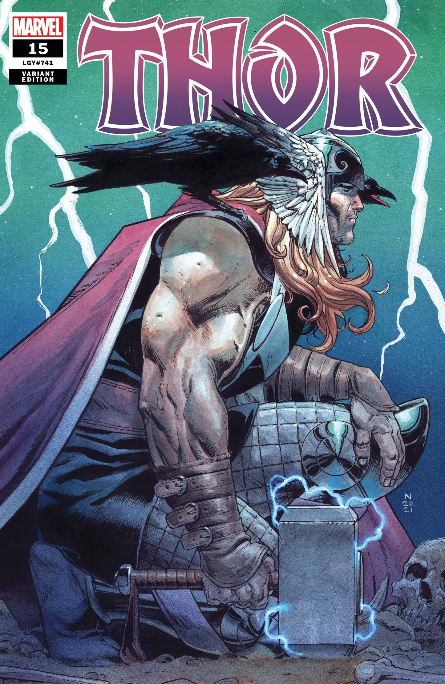 THOR #15 KLEIN VAR 1:25 INCV - Comicbookeroo