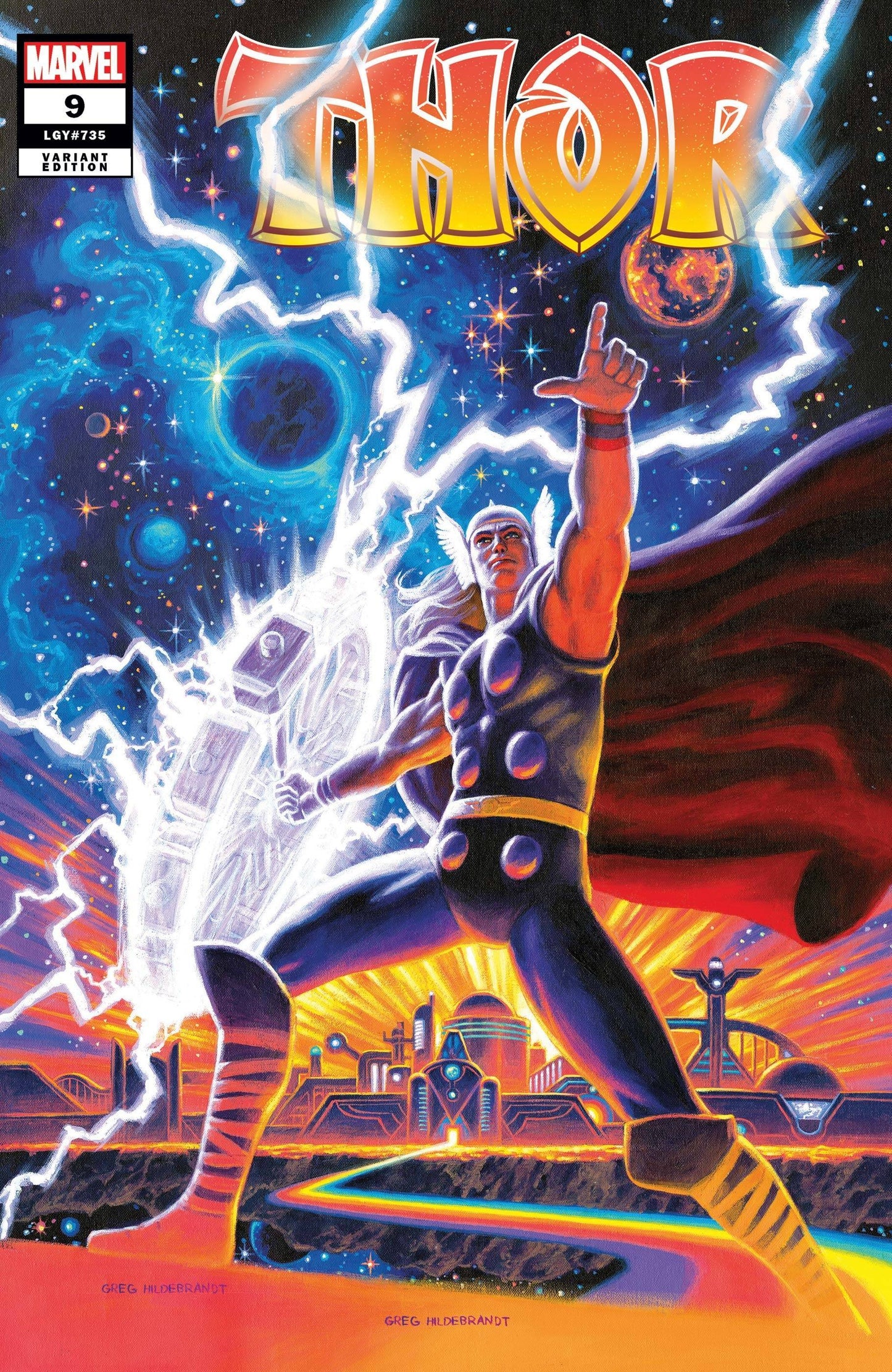 THOR #9 HILDEBRANDT VAR - Comicbookeroo