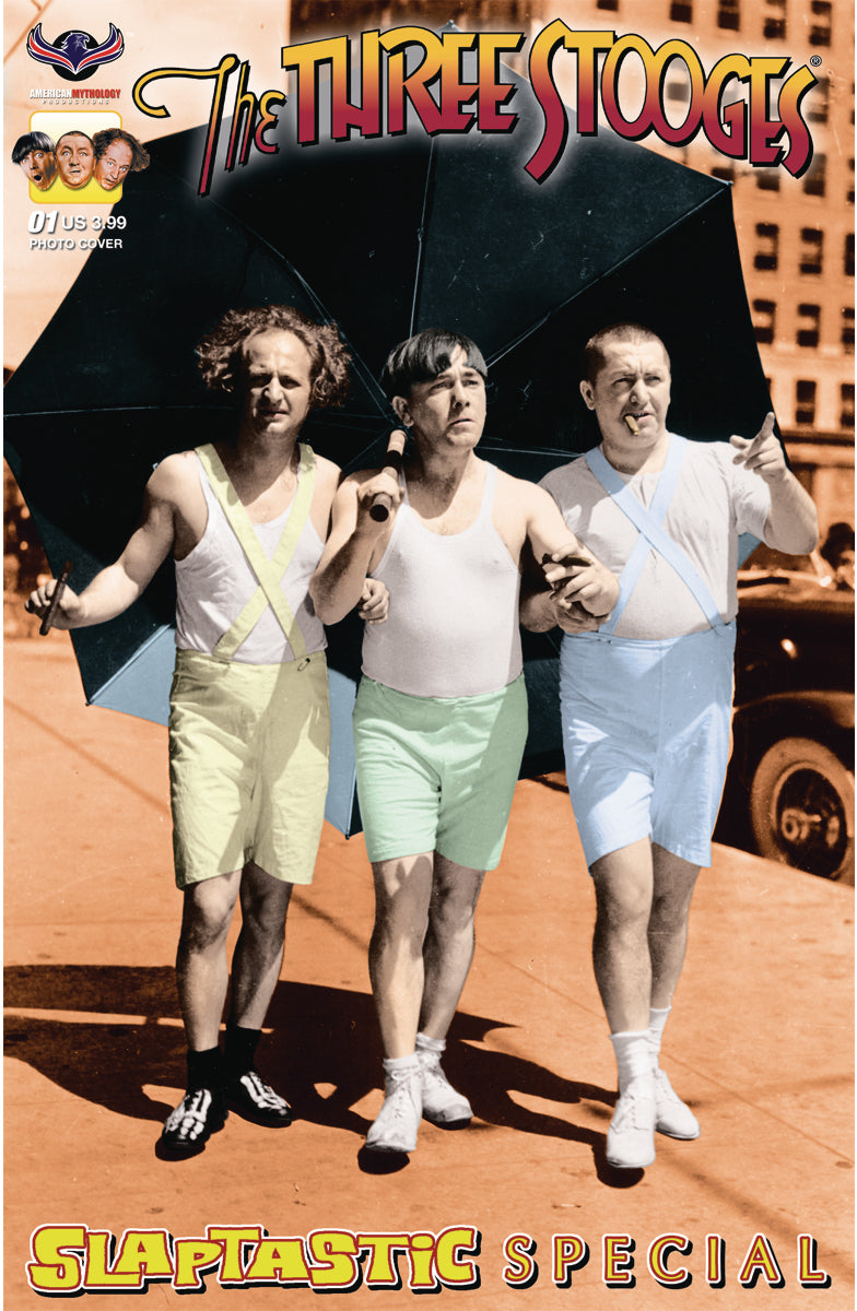 THREE STOOGES SLAPTASTIC SPECIAL #1 - Comicbookeroo