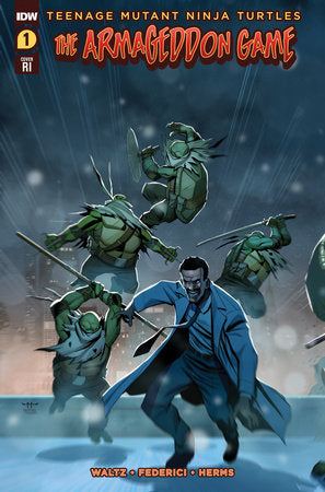 TMNT ARMAGEDDON GAME #1 CVR C 1:10 INCV QUALANO - Comicbookeroo