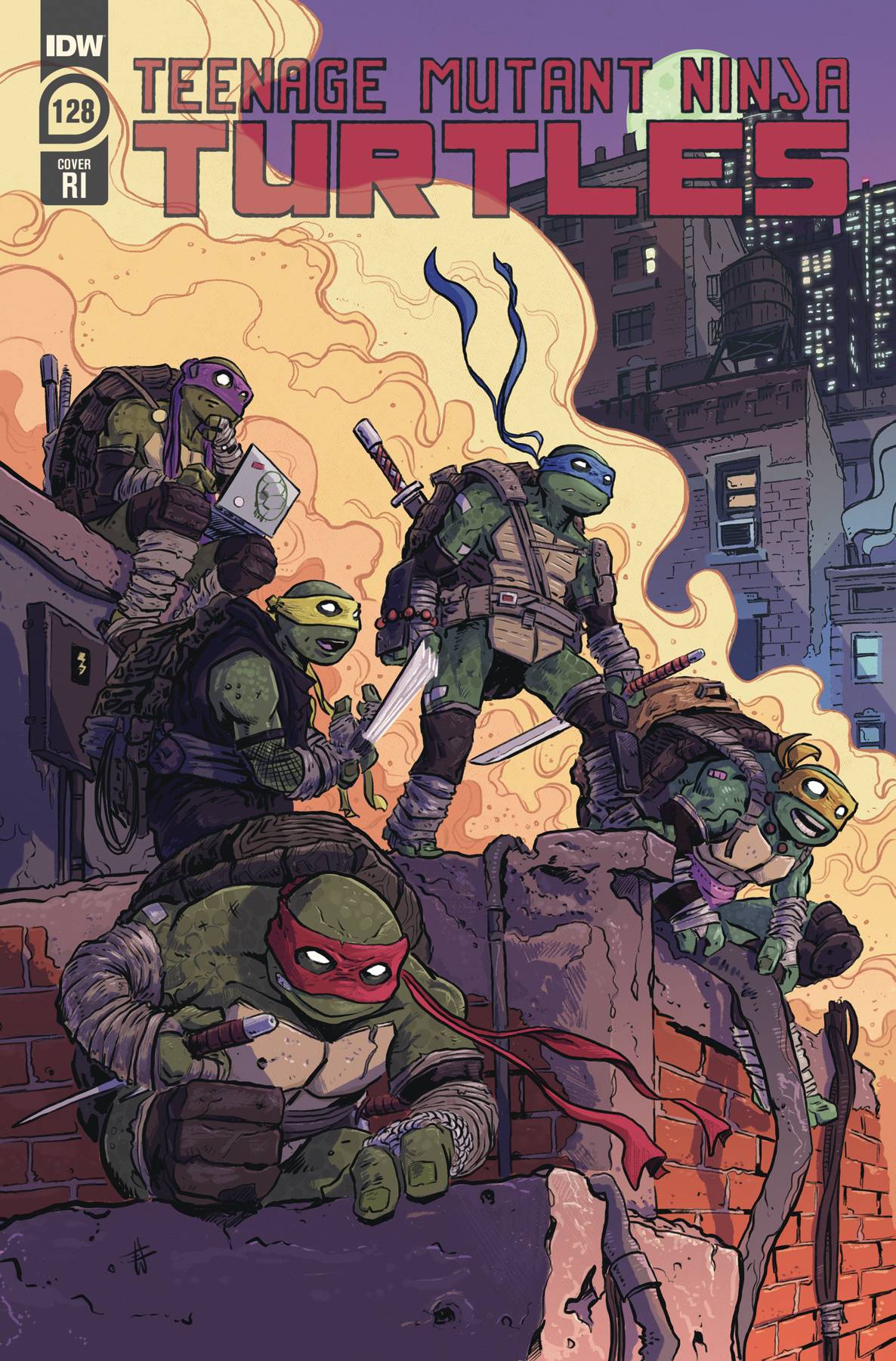 TMNT ONGOING #128 CVR C 1:10 INCV WHALEN - Comicbookeroo