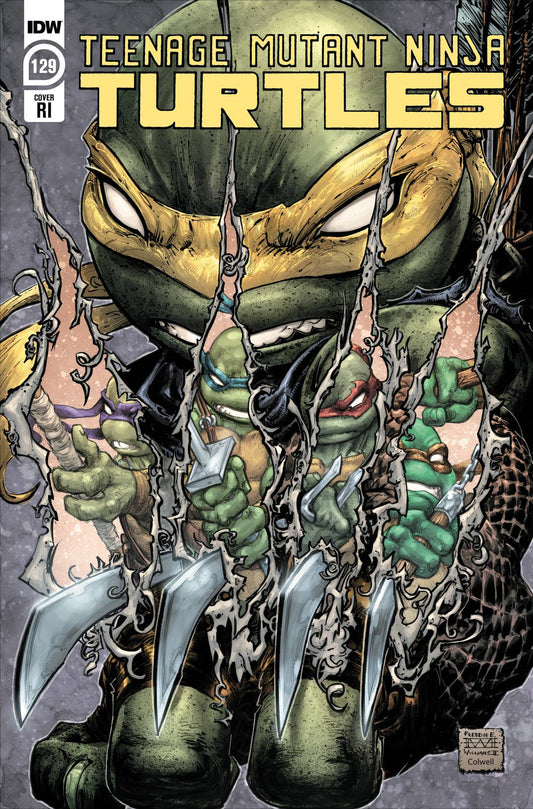 TMNT ONGOING #129 CVR C 1:10 INCV WILLIAMS - Comicbookeroo
