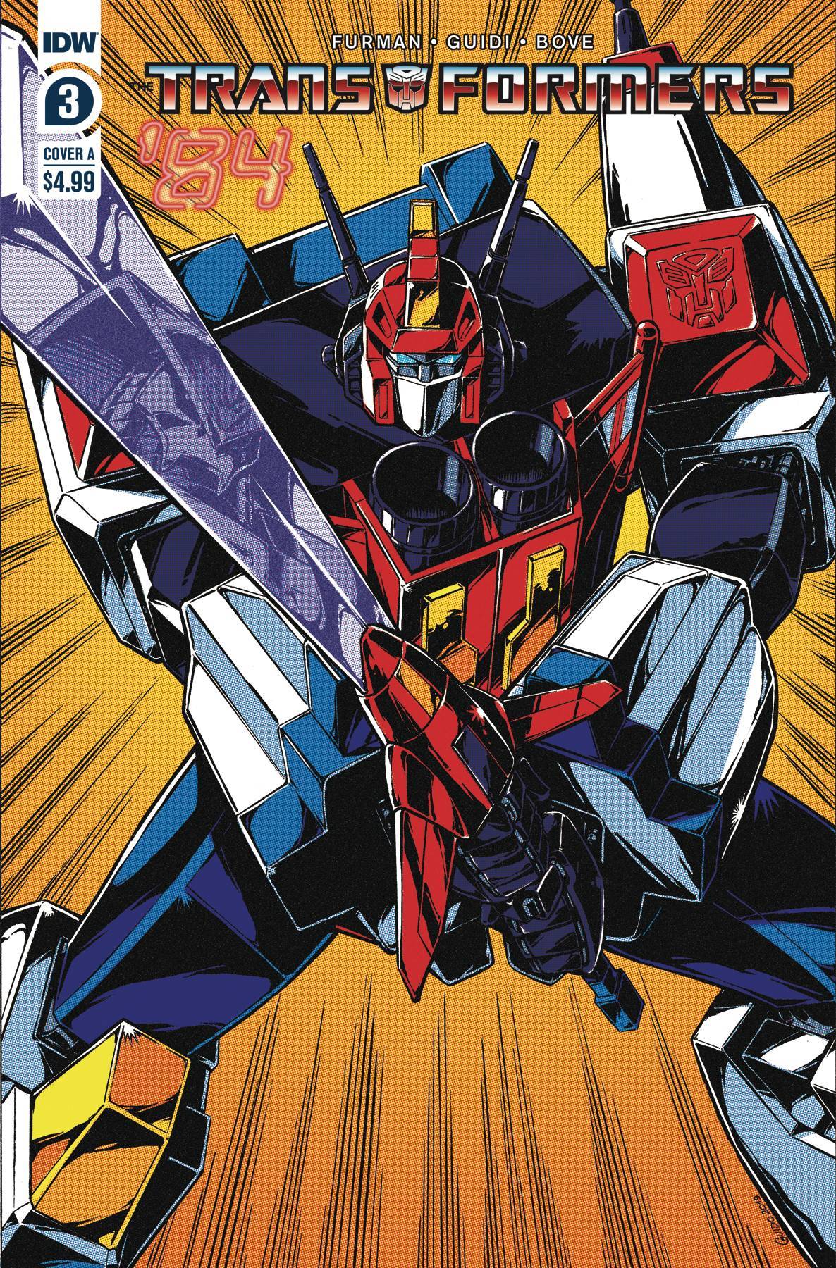 TRANSFORMERS 84 SECRETS & LIES #3 (OF 4) CVR A GUIDI - Comicbookeroo