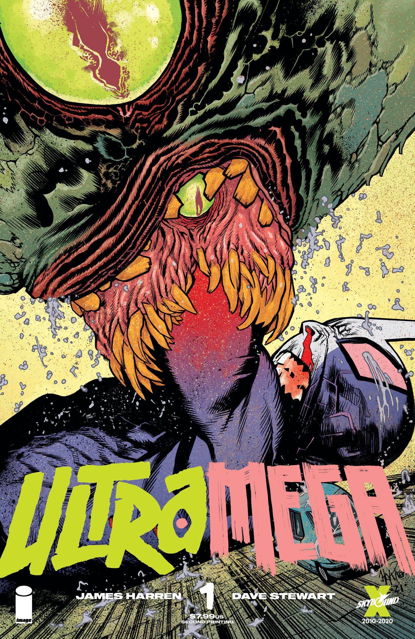 ULTRAMEGA BY JAMES HARREN #1 CVR A HARREN 2ND PTG (MR) - Comicbookeroo